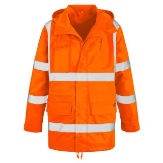 teXXor® Warnschutz-Regenjacke BARRIE orange