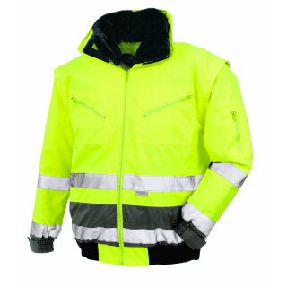 teXXor® Warnschutz-Pilotjacke "VANCOUVER" gelb/grau